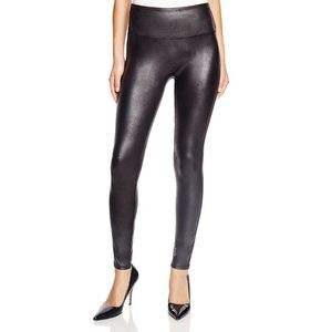 SPANX Leather Leggings in Black